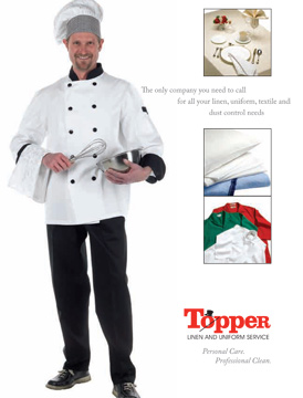 Chef Uniform Brochure - Topper Linen and Uniform Company