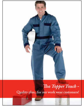 Work Wear Uniform Brochure - Topper Linen and Uniform Company