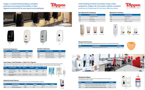 Topper Restroom Product Brochure